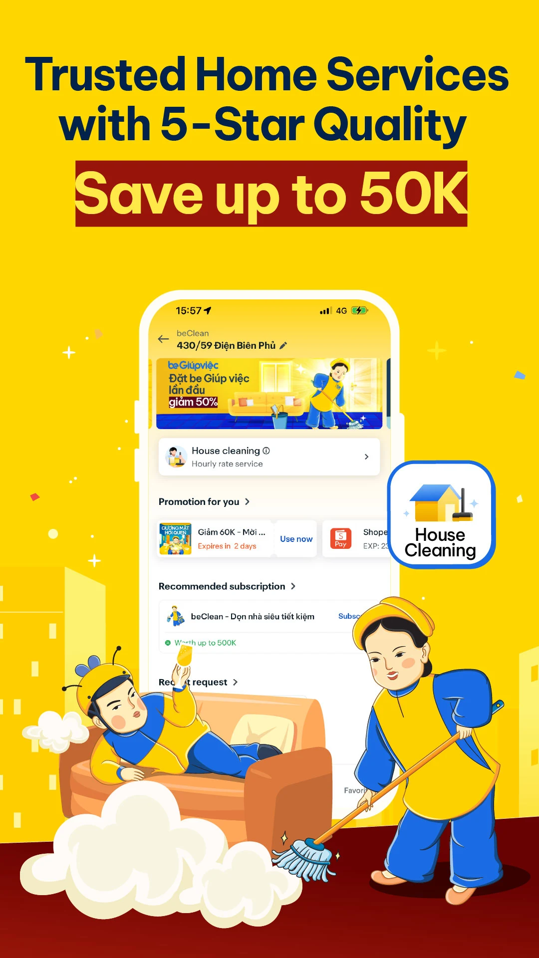 be - Multi-Service Platform screenshot